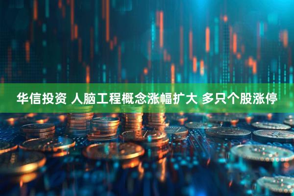 华信投资 人脑工程概念涨幅扩大 多只个股涨停