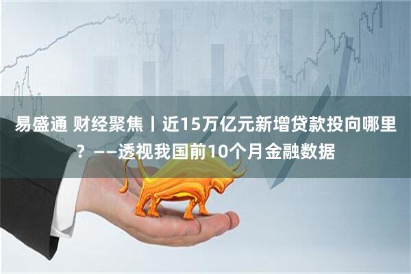易盛通 财经聚焦丨近15万亿元新增贷款投向哪里？——透视我国前10个月金融数据